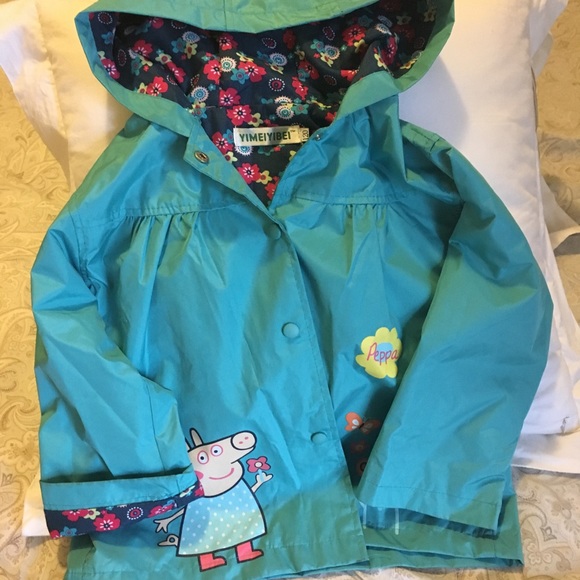 Girls Peppa Pig MacPeppa Pig RaincoatGirls Peppa Pig Jacket